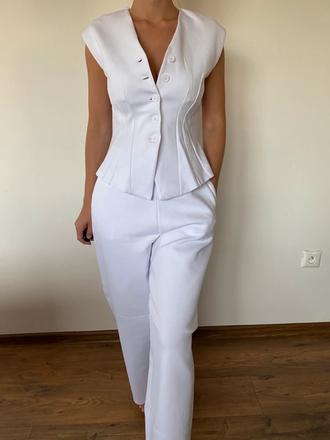 Zara bavlnená súprava s biela, zara,s