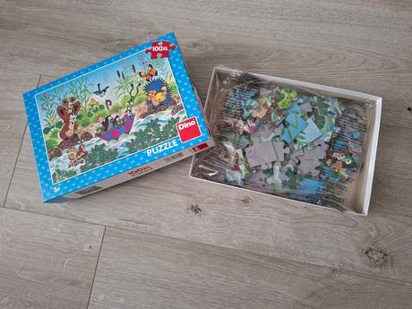 Krtkova plavba puzzle 100 xl dielikov, 
