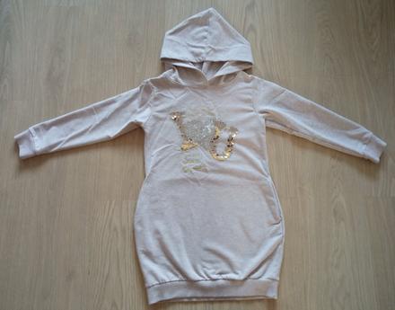 Dievčenské šaty v. 134, značka breeze, 134