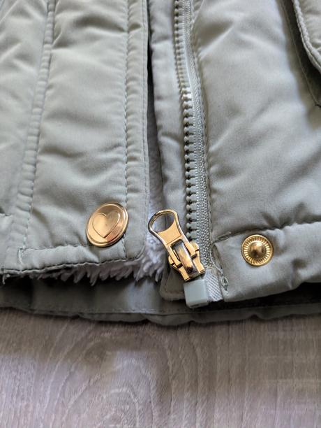 Zimná dievčenská bunda / parka, takko,110