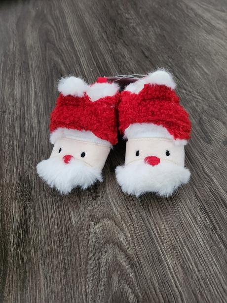 Mikulášske/vianočné papuče 6-9mes, 74