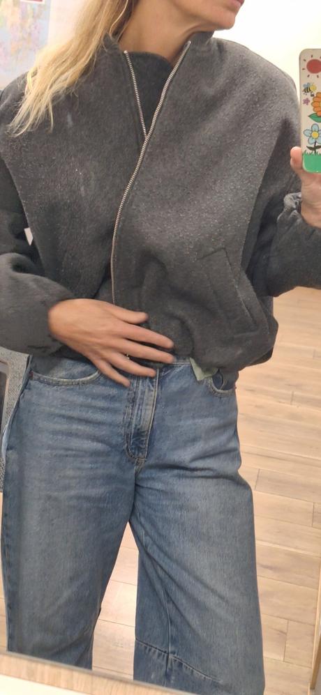 Bomber bunda zara oversize xs/s/m, zara,s
