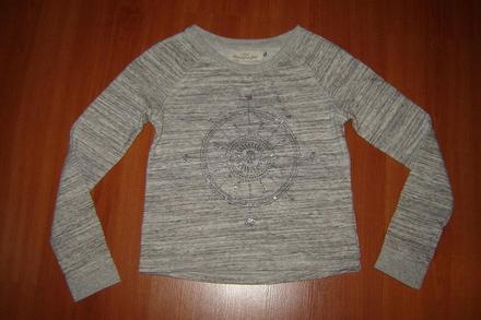 Hrubšie tričko, alebo tenšia mikina h&m l.o.g.g., h&m,140