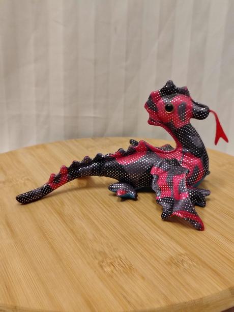 Antistresový drak sand animal, aswood, 18 cm, 