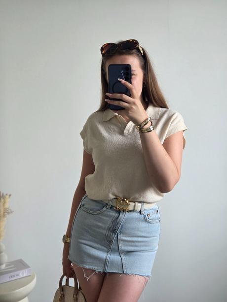 Zara rifľová sukňa s, zara,s