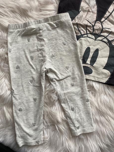 3/4 leginy h&m, tricko grátis, h&m,110