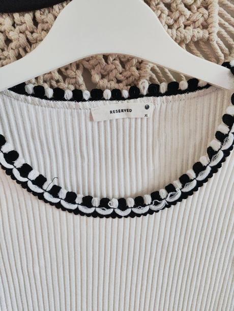 Rebrovaný top reserved, reserved,xl