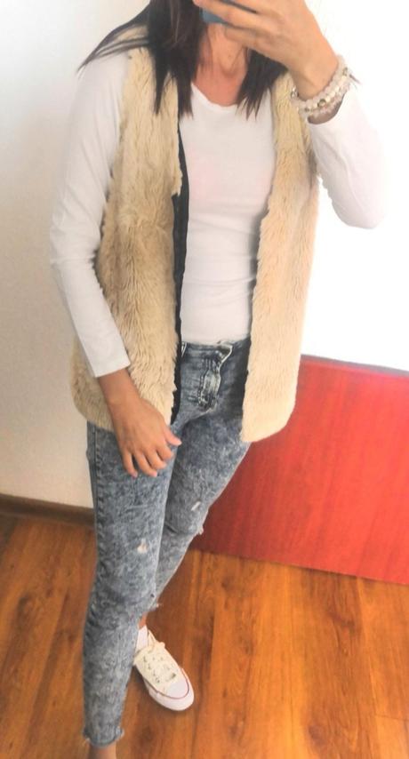 Teplá vestička, h&m,m
