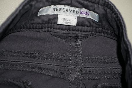 110/116 reserved nohavice,5-6 r., reserved,116