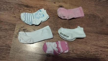 5x ponožky 18-20 cca cena spolu, 18