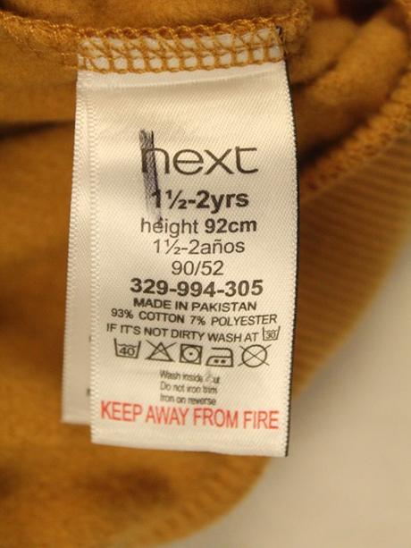 Chlapčenská mikina okrovej farby next 1,2-2 r. a, next,92