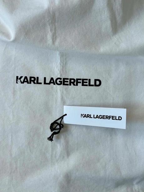Karl lagerfeld k/stone tote bag čierna, karl lagerfeld