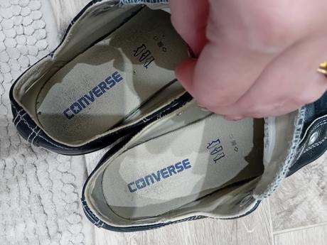 Čierne kožené converse tenisky, converse,39