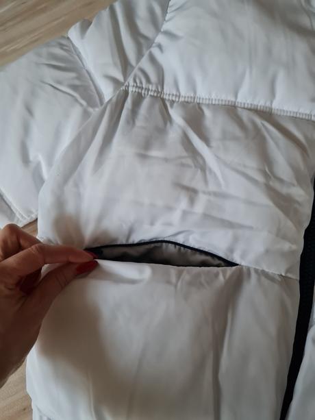 Bunda white, h&m,m
