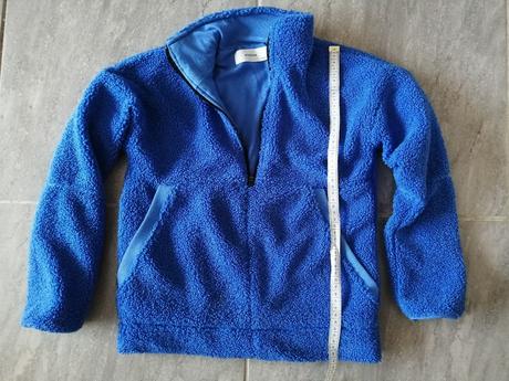 Bunda typ sherpa v128 zn reserved, kráľovská modrá, reserved,128