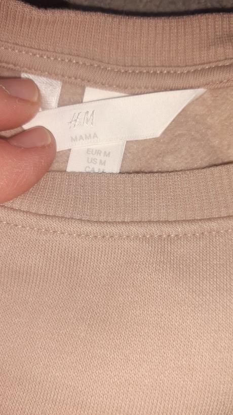 H&m tehotenská mikina, h&m,m