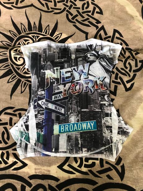 Tričko new york, s
