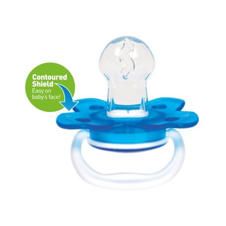 Ortodonický cumlík prevent i 0-6 mes. 2 ks, 