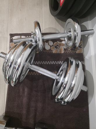 Pochromovane jednorucky sada cinky, 