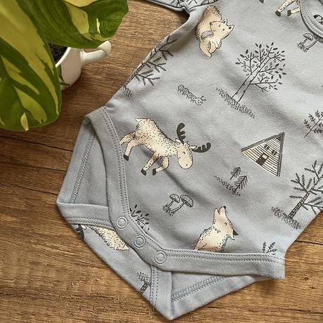 Modré body so zvieratkami, c&a,56