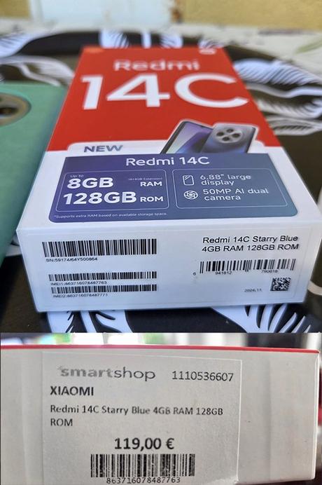 Mobil xiaomi redmi 14c - ako nový, xiaomi
