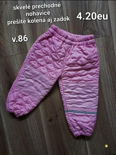 Prechodné nohavice, 86