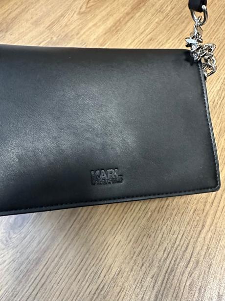 Kožená kabelka karl lagerfeld, karl lagerfeld