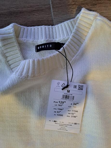 Nový pulover, mohito,m