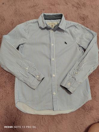Pruzkovana h&m košeľa, l.o.g.g.,134