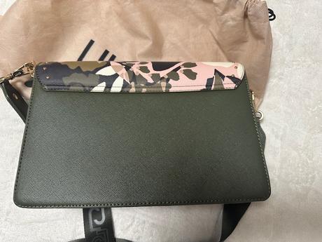 Khaki ružová kabelka na plece zn. liu jo originál, liu jo