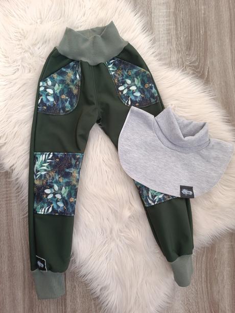 Softshellove nohavice, 80 - 134