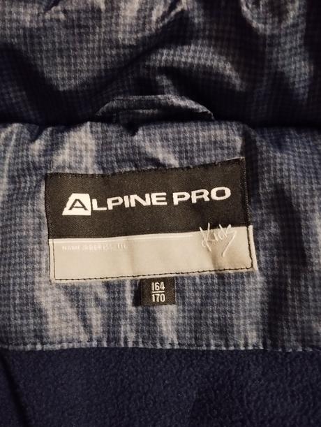 Chlapčenská zimná bunda zn. alpine pro, alpine pro,158