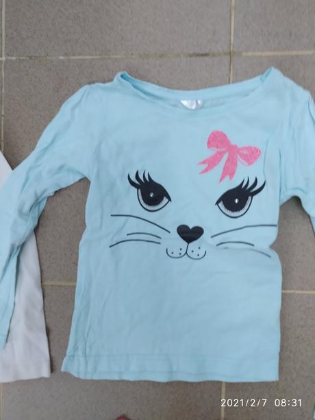 Krásne bavlnené kvalitné tričká v.134/140, 2e/ks, 134