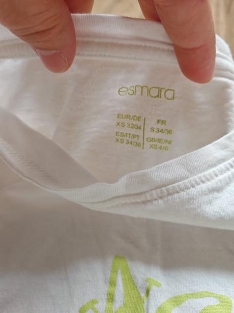Dámske tričko xs, esmara,xs