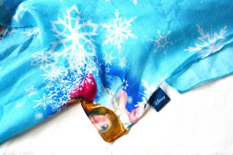 Plážová šatka frozen disney 170x90 cm, lindex