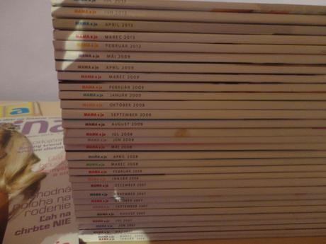 Mama a ja + množstvo letákov + nálepka na auto, 