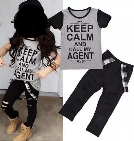 Tricko s leginami keep calm, 116