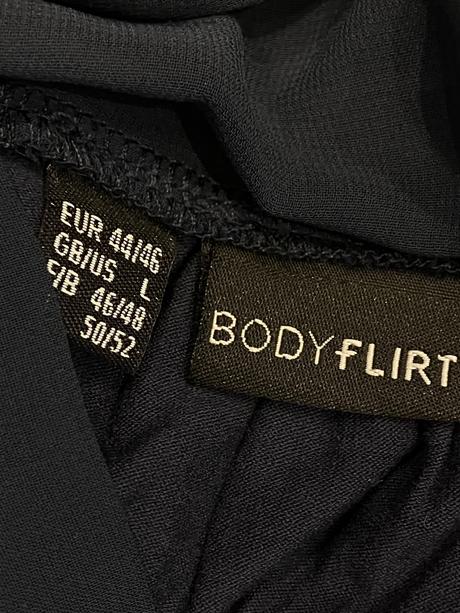 Dámske tričko s mašličkou bodyflirt (44-46), xxl