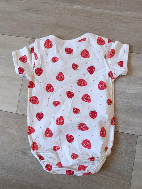 Body jahodky, h&m,62