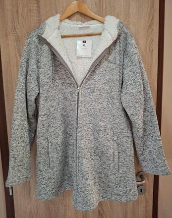 Nová zateplená dámska mikina 42/xl, kik,xl