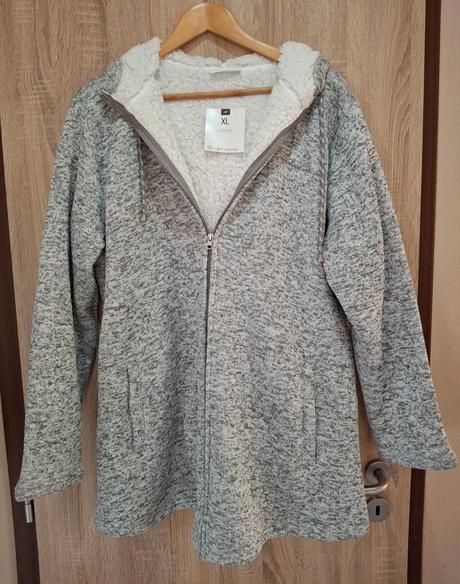 Nová zateplená dámska mikina 42/xl, kik,xl