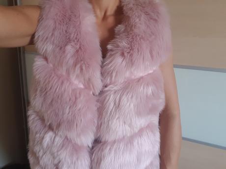 Kožušinová vesta, s