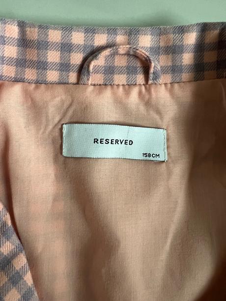 Krásne sako 1x oblečené, reserved,158