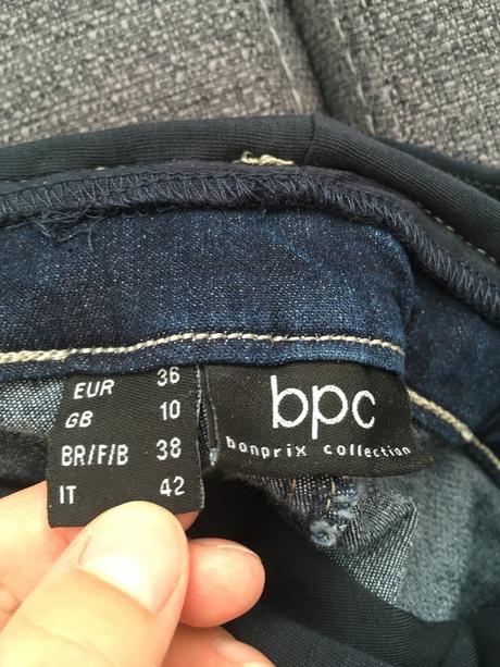 Tehotenske rifle, bonprix,36