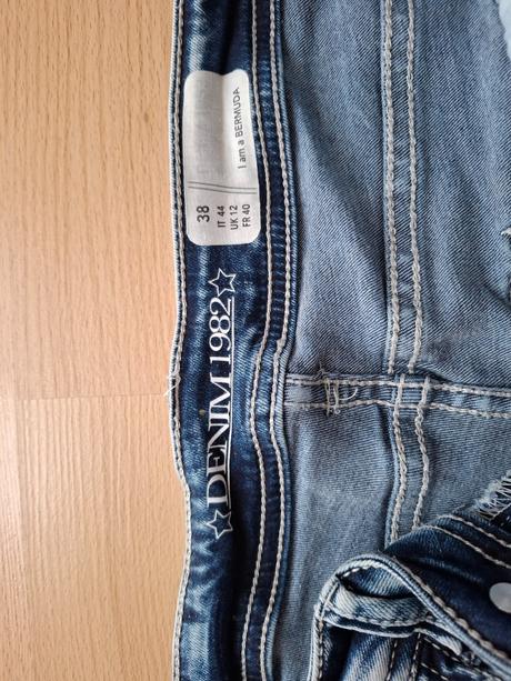 Kraťasy denim, denim,m