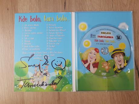 Dvd smejko a tanculienka,