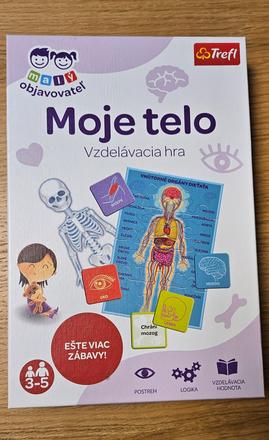 Moje telo hra puzzle,