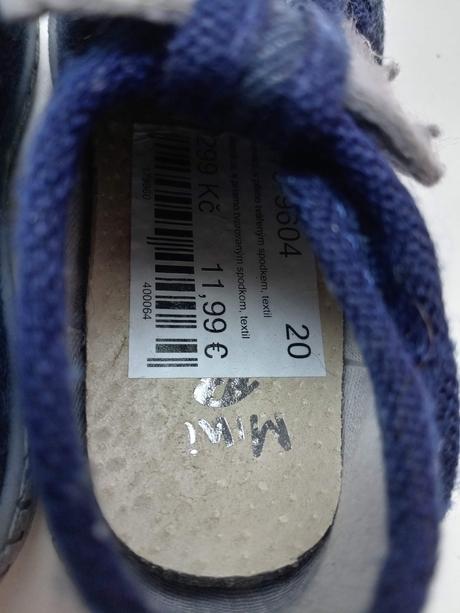 Zdravotné papučky v 20, 20