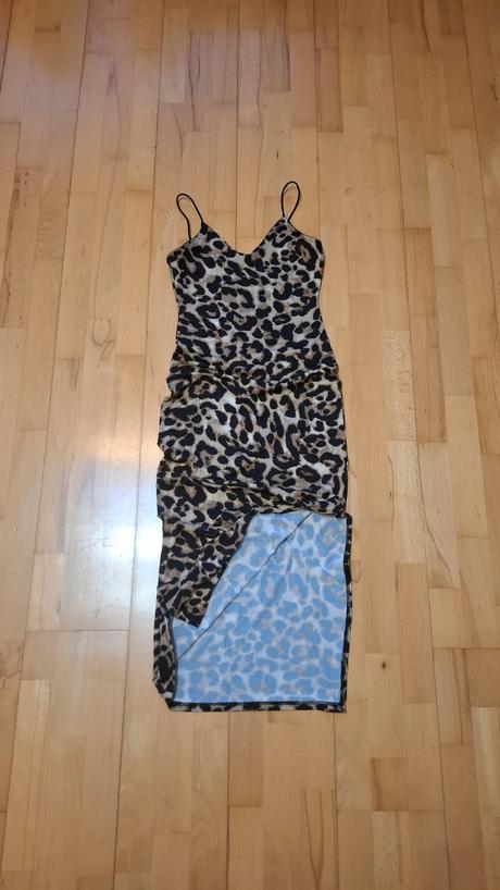 Leopard midi saty, sinsay,s