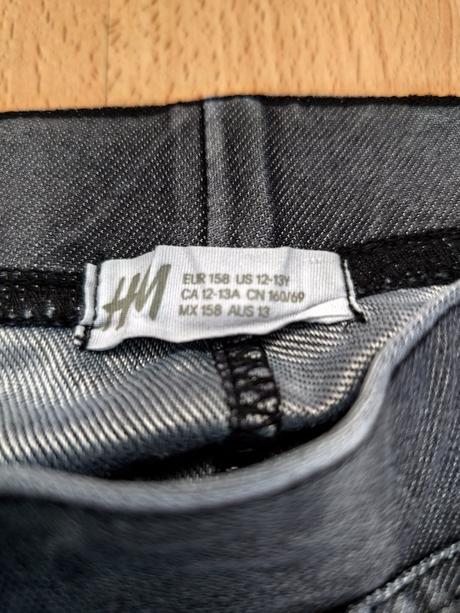 Skoro nové džegîny, h&m,158
